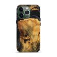 iPhone 13 Pro Wood Live Edge Phone Case - Brandon (Black & White, 746275) on Sale