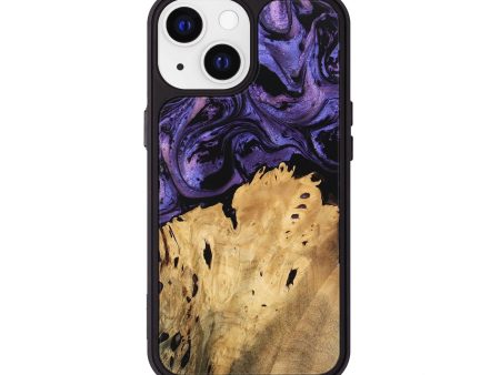 iPhone 13 Wood Phone Case - Benson (Purple, 746342) Online now