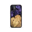 iPhone 12 mini Wood Phone Case - Benson (Purple, 746342) Online Sale