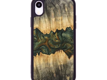 iPhone Xr Wood Phone Case - Jrue (Green, 746400) Online