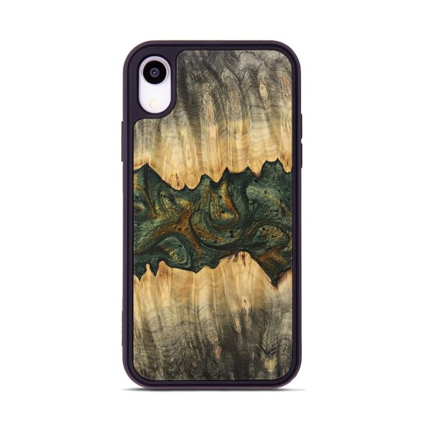 iPhone Xr Wood Phone Case - Jrue (Green, 746400) Online