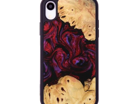 iPhone Xr Wood Phone Case - Clem (Red, 746346) Online Sale