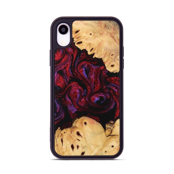 iPhone Xr Wood Phone Case - Clem (Red, 746346) Online Sale