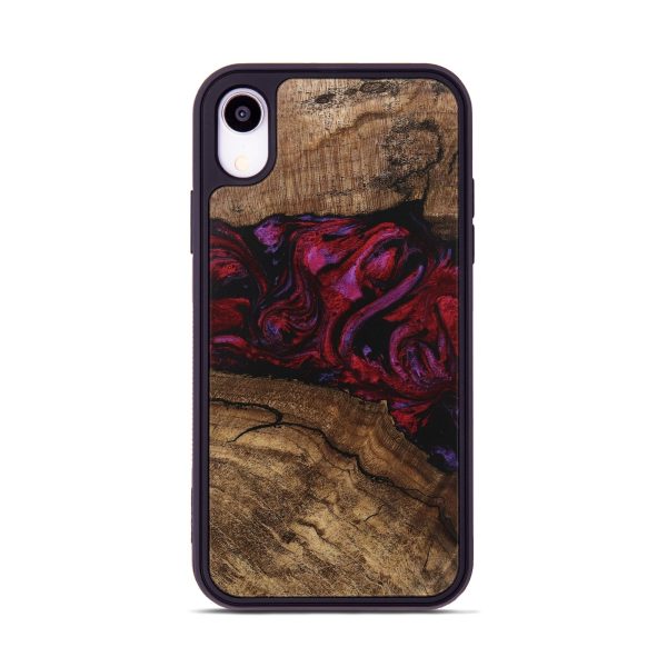 iPhone Xr Wood Phone Case - Fiona (Red, 746405) Hot on Sale