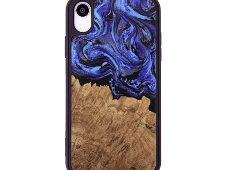 iPhone Xr Wood Phone Case - Konner (Purple, 746361) Supply