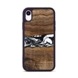 iPhone Xr Wood Phone Case - Wiley (Black & White, 746243) Online now