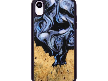 iPhone Xr Wood Phone Case - Emerald (Blue, 746164) Supply