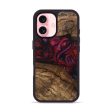 iPhone 16 Wood Phone Case - Fiona (Red, 746405) Fashion