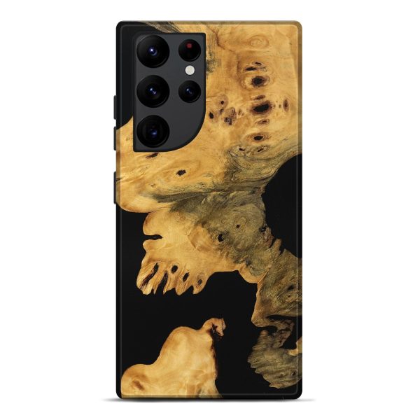 Galaxy S22 Ultra Wood Live Edge Phone Case - Dena (Wood Burl, 746284) Hot on Sale