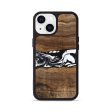 iPhone 13 Wood Phone Case - Wiley (Black & White, 746243) Hot on Sale