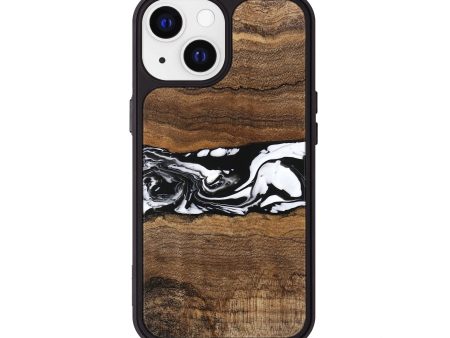 iPhone 13 Wood Phone Case - Wiley (Black & White, 746243) Hot on Sale