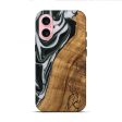 iPhone 16 Wood Live Edge Phone Case - Cayson (Green, 746294) Discount