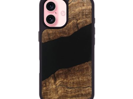 iPhone 16 Wood Phone Case - Asa (Wood Burl, 746270) Discount