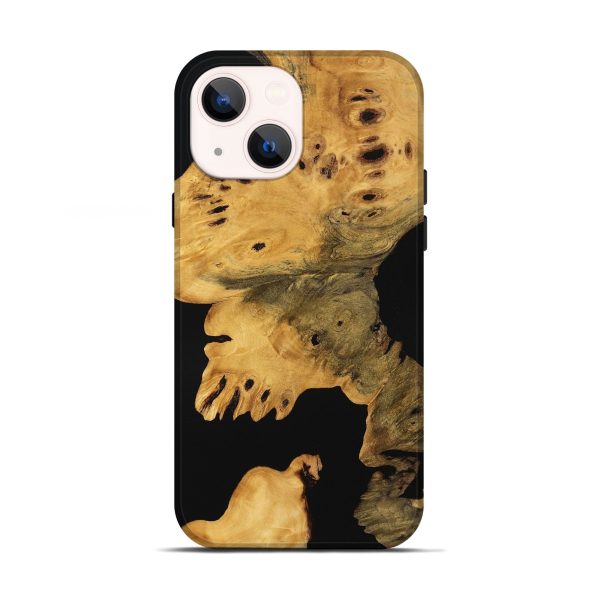 iPhone 13 Wood Live Edge Phone Case - Dena (Wood Burl, 746284) Supply