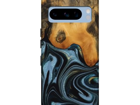 Pixel 8 Pro Wood Live Edge Phone Case - Clark (Green, 746300) on Sale