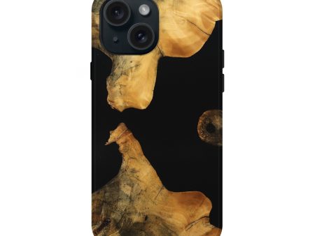 iPhone 15 Wood Live Edge Phone Case - Jovanni (Wood Burl, 746283) For Discount