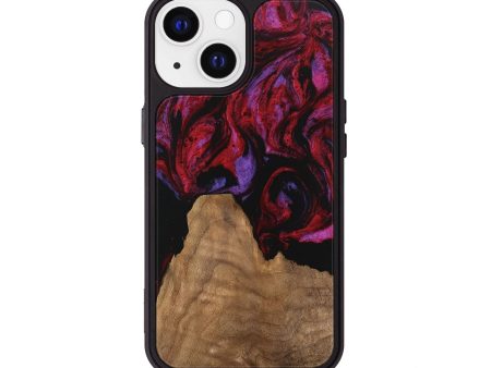 iPhone 13 Wood Phone Case - Octavio (Red, 746353) Online