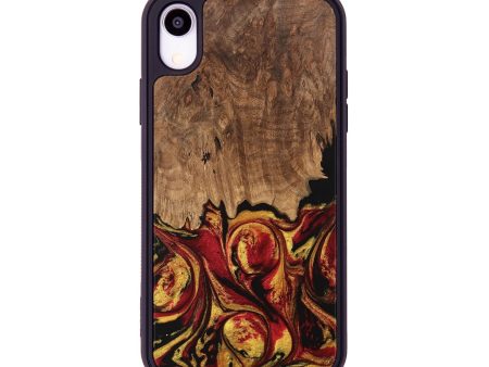 iPhone Xr Wood Phone Case - Jesica (Red, 746358) Hot on Sale