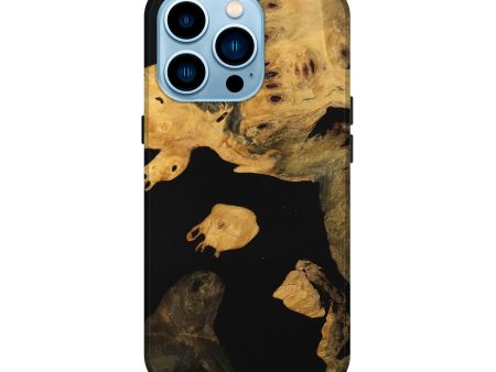 iPhone 14 Pro Wood Live Edge Phone Case - Latanya (Wood Burl, 746285) Discount