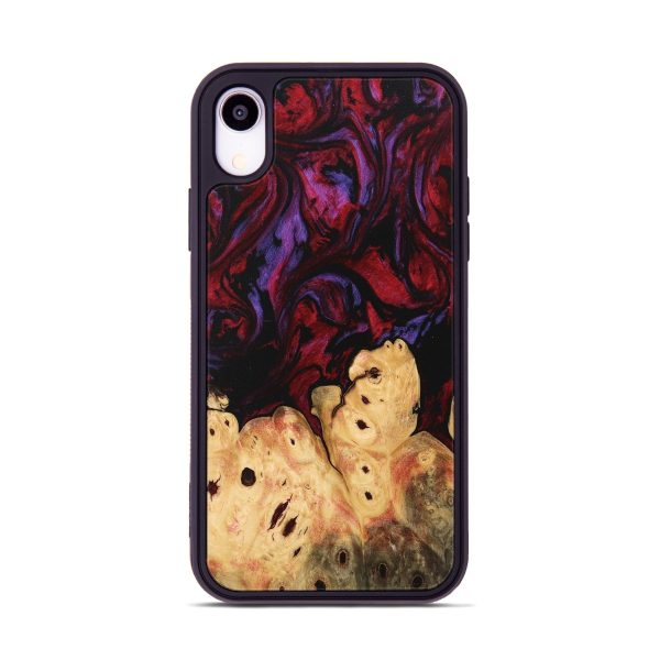 iPhone Xr Wood Phone Case - Jacklyn (Red, 746364) Online Hot Sale