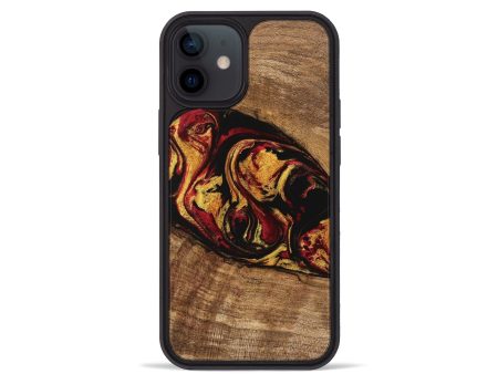 iPhone 12 mini Wood Phone Case - Rhianna (Red, 746393) Online Sale