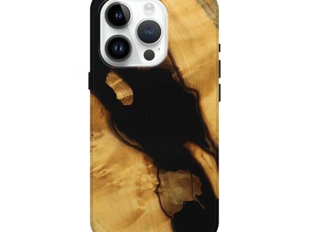 iPhone 15 Pro Wood Live Edge Phone Case - Cortney (Wood Burl, 746286) on Sale