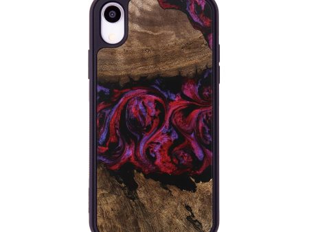 iPhone Xr Wood Phone Case - Aileen (Red, 746354) Online Sale