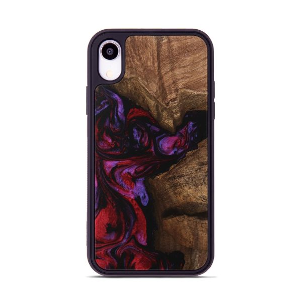 iPhone Xr Wood Phone Case - Carina (Red, 746377) Hot on Sale