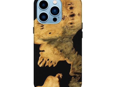 iPhone 14 Pro Wood Live Edge Phone Case - Dena (Wood Burl, 746284) Discount