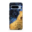 Pixel 8 Pro Wood Live Edge Phone Case - Hal (Blue, 746313) Online Sale