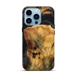 iPhone 14 Pro Wood Live Edge Phone Case - Brandon (Black & White, 746275) Online