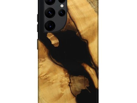 Galaxy S22 Ultra Wood Live Edge Phone Case - Cortney (Wood Burl, 746286) Hot on Sale