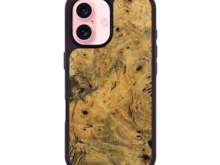 iPhone 16 Wood Phone Case - Maranda (Wood Burl, 746170) Sale