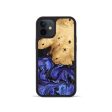 iPhone 12 mini Wood Phone Case - Callie (Blue, 746360) For Sale