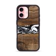 iPhone 16 Wood Phone Case - Wiley (Black & White, 746243) For Discount