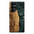 Galaxy S22 Ultra Wood Live Edge Phone Case - Ensley (Green, 746296) Online Hot Sale