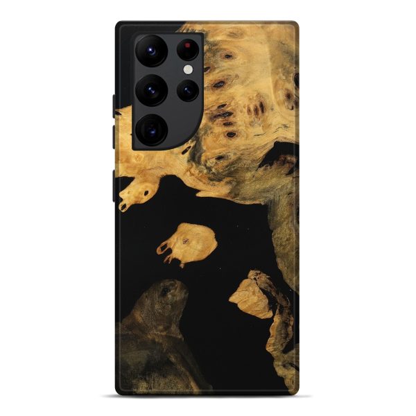 Galaxy S22 Ultra Wood Live Edge Phone Case - Latanya (Wood Burl, 746285) Fashion