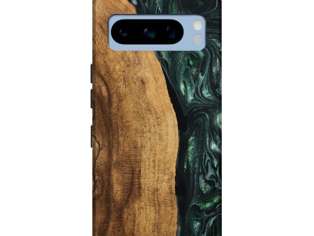 Pixel 8 Pro Wood Live Edge Phone Case - Ensley (Green, 746296) Online