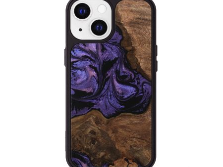 iPhone 13 Wood Phone Case - Simone (Purple, 746335) Cheap