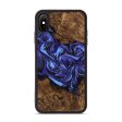 iPhone Xs Max Wood Phone Case - Anton (Purple, 746367) Cheap