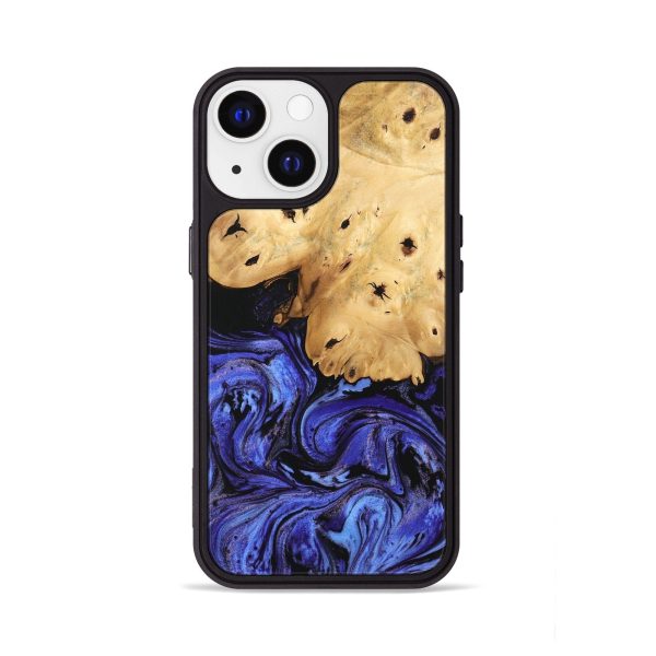 iPhone 13 Wood Phone Case - Callie (Blue, 746360) Online Hot Sale