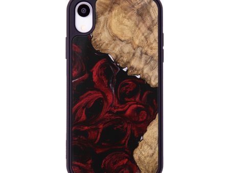 iPhone Xr Wood Phone Case - Caspian (Red, 746145) Hot on Sale