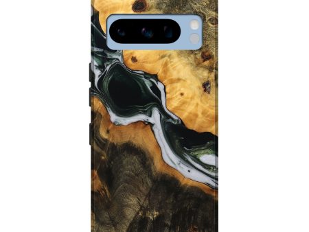 Pixel 8 Pro Wood Live Edge Phone Case - Jaslyn (Green, 746291) Online