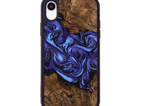 iPhone Xr Wood Phone Case - Anton (Purple, 746367) Fashion