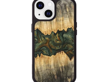 iPhone 13 Wood Phone Case - Jrue (Green, 746400) Fashion