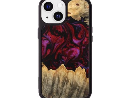 iPhone 13 Wood Phone Case - Eldon (Red, 746382) Online now