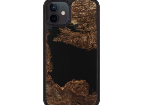 iPhone 12 Wood Phone Case - Aditya (Wood Burl, 746179) Online now