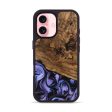 iPhone 16 Wood Phone Case - Sergio (Purple, 746117) on Sale