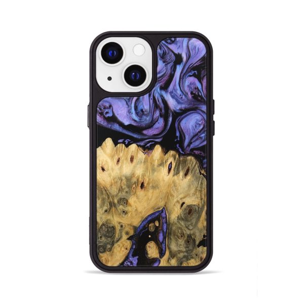 iPhone 13 Wood Phone Case - Rayden (Purple, 746205) on Sale