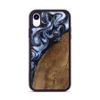 iPhone Xr Wood Phone Case - Shad (Blue, 746177) For Discount